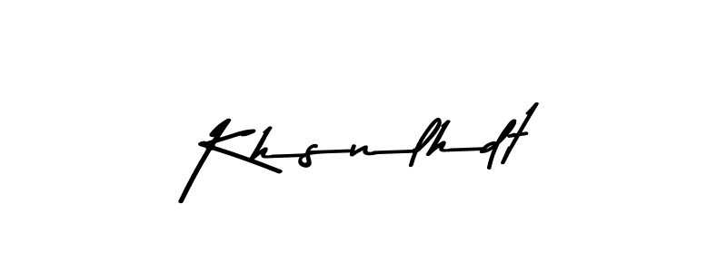 Make a beautiful signature design for name Khsnlhdt. Use this online signature maker to create a handwritten signature for free. Khsnlhdt signature style 9 images and pictures png