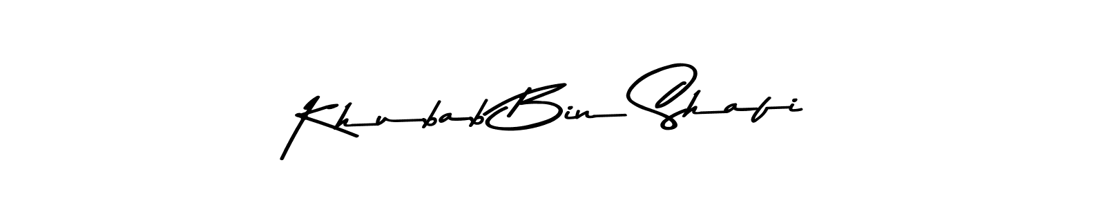 How to Draw Khubab Bin Shafi signature style? Asem Kandis PERSONAL USE is a latest design signature styles for name Khubab Bin Shafi. Khubab Bin Shafi signature style 9 images and pictures png