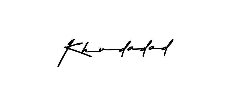 Also we have Khudadad name is the best signature style. Create professional handwritten signature collection using Asem Kandis PERSONAL USE autograph style. Khudadad signature style 9 images and pictures png
