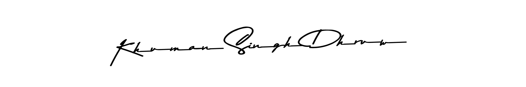 Also You can easily find your signature by using the search form. We will create Khuman Singh Dhruw name handwritten signature images for you free of cost using Asem Kandis PERSONAL USE sign style. Khuman Singh Dhruw signature style 9 images and pictures png