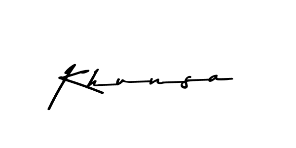 Also You can easily find your signature by using the search form. We will create Khunsa name handwritten signature images for you free of cost using Asem Kandis PERSONAL USE sign style. Khunsa signature style 9 images and pictures png