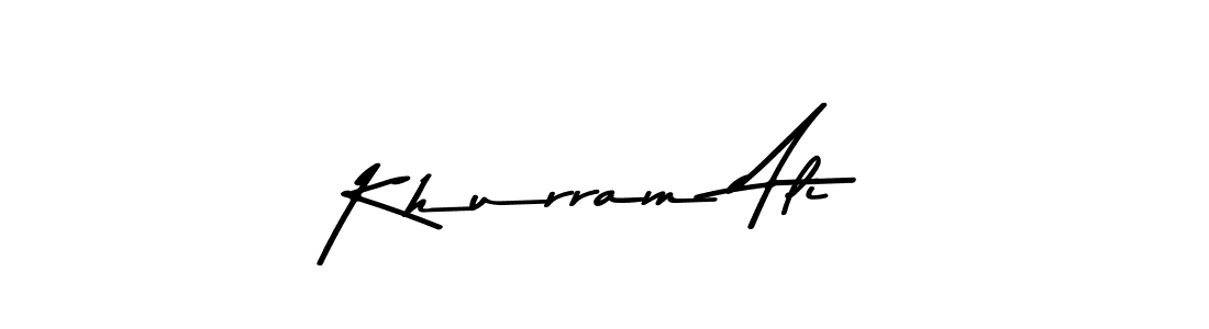 Also we have Khurram Ali name is the best signature style. Create professional handwritten signature collection using Asem Kandis PERSONAL USE autograph style. Khurram Ali signature style 9 images and pictures png