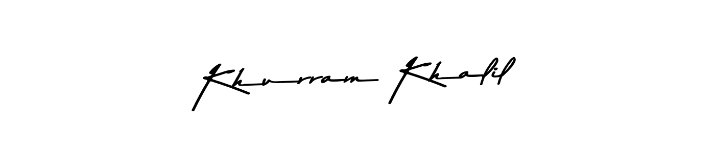 It looks lik you need a new signature style for name Khurram Khalil. Design unique handwritten (Asem Kandis PERSONAL USE) signature with our free signature maker in just a few clicks. Khurram Khalil signature style 9 images and pictures png