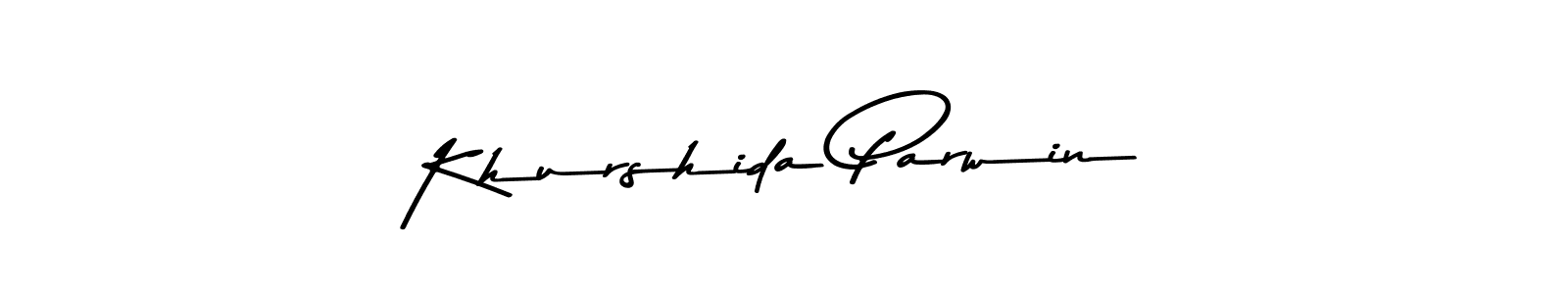 Make a beautiful signature design for name Khurshida Parwin. Use this online signature maker to create a handwritten signature for free. Khurshida Parwin signature style 9 images and pictures png