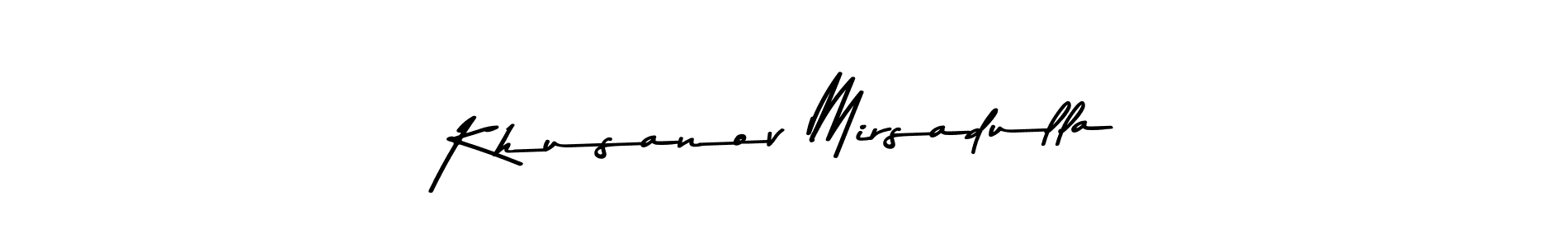 Make a beautiful signature design for name Khusanov Mirsadulla. Use this online signature maker to create a handwritten signature for free. Khusanov Mirsadulla signature style 9 images and pictures png