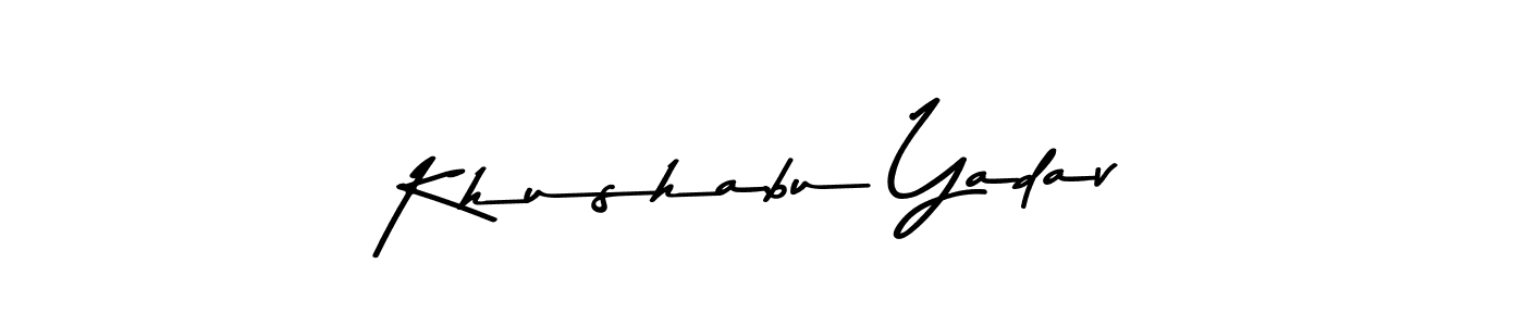 Once you've used our free online signature maker to create your best signature Asem Kandis PERSONAL USE style, it's time to enjoy all of the benefits that Khushabu Yadav name signing documents. Khushabu Yadav signature style 9 images and pictures png