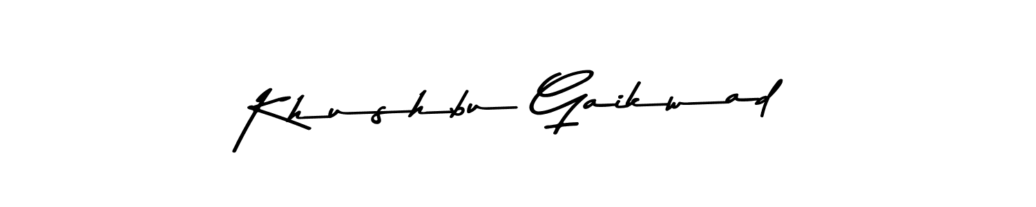 Once you've used our free online signature maker to create your best signature Asem Kandis PERSONAL USE style, it's time to enjoy all of the benefits that Khushbu Gaikwad name signing documents. Khushbu Gaikwad signature style 9 images and pictures png