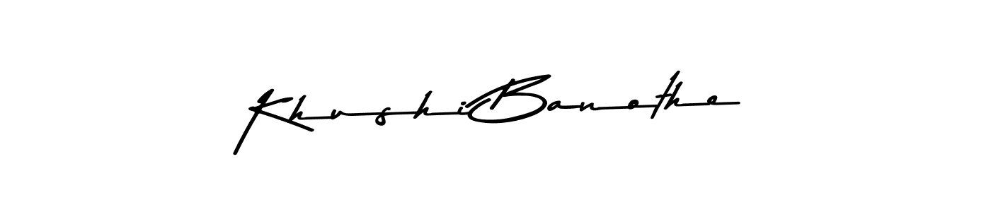Best and Professional Signature Style for Khushi Banothe. Asem Kandis PERSONAL USE Best Signature Style Collection. Khushi Banothe signature style 9 images and pictures png