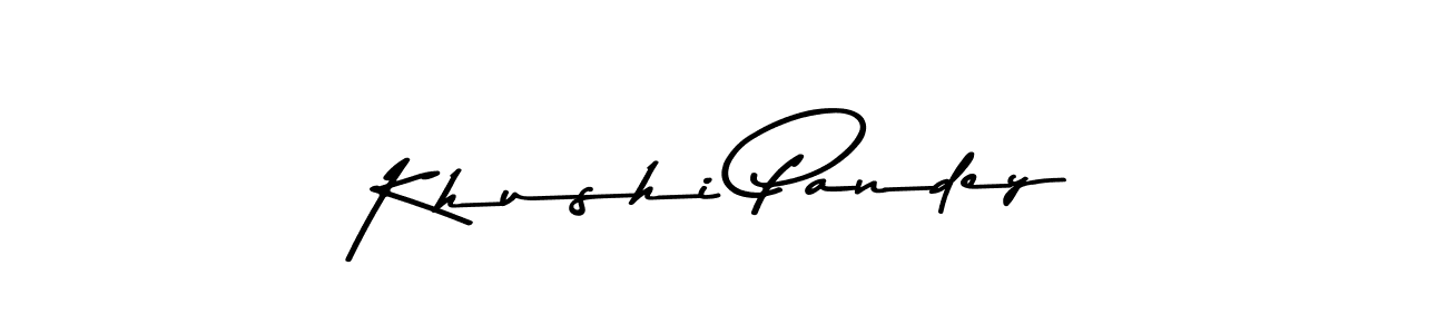 Here are the top 10 professional signature styles for the name Khushi Pandey. These are the best autograph styles you can use for your name. Khushi Pandey signature style 9 images and pictures png