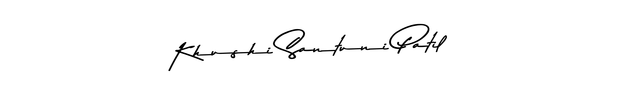 Also we have Khushi Santuni Patil name is the best signature style. Create professional handwritten signature collection using Asem Kandis PERSONAL USE autograph style. Khushi Santuni Patil signature style 9 images and pictures png