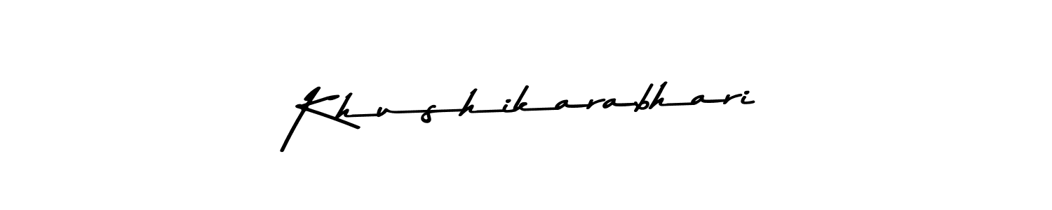 Also we have Khushikarabhari name is the best signature style. Create professional handwritten signature collection using Asem Kandis PERSONAL USE autograph style. Khushikarabhari signature style 9 images and pictures png