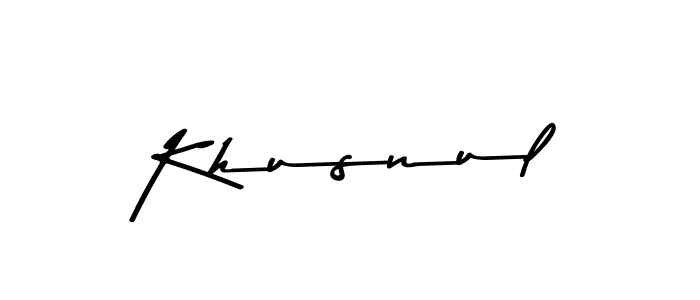 Similarly Asem Kandis PERSONAL USE is the best handwritten signature design. Signature creator online .You can use it as an online autograph creator for name Khusnul. Khusnul signature style 9 images and pictures png