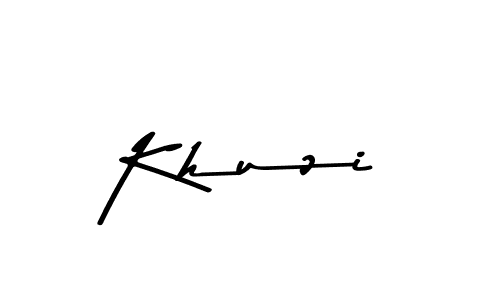 Here are the top 10 professional signature styles for the name Khuzi. These are the best autograph styles you can use for your name. Khuzi signature style 9 images and pictures png