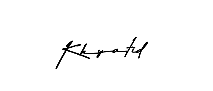 Check out images of Autograph of Khyatid name. Actor Khyatid Signature Style. Asem Kandis PERSONAL USE is a professional sign style online. Khyatid signature style 9 images and pictures png