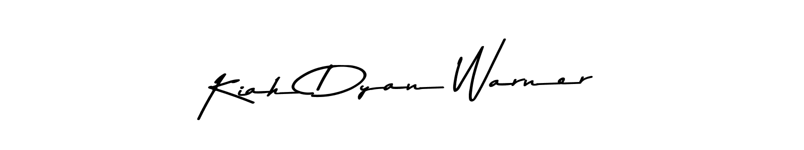 Also we have Kiah Dyan Warner name is the best signature style. Create professional handwritten signature collection using Asem Kandis PERSONAL USE autograph style. Kiah Dyan Warner signature style 9 images and pictures png