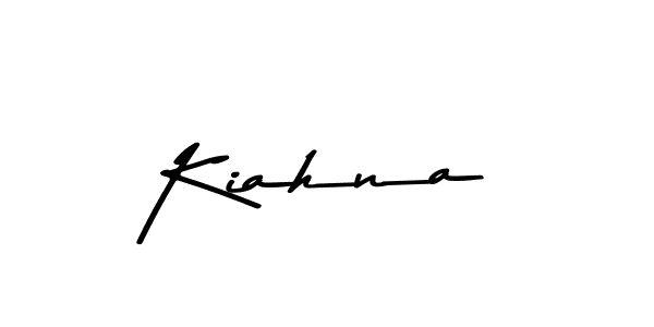 How to Draw Kiahna signature style? Asem Kandis PERSONAL USE is a latest design signature styles for name Kiahna. Kiahna signature style 9 images and pictures png