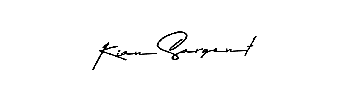 Make a beautiful signature design for name Kian Sargent. With this signature (Asem Kandis PERSONAL USE) style, you can create a handwritten signature for free. Kian Sargent signature style 9 images and pictures png