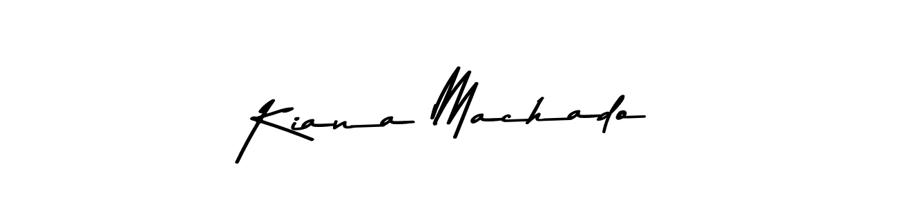 Also we have Kiana Machado name is the best signature style. Create professional handwritten signature collection using Asem Kandis PERSONAL USE autograph style. Kiana Machado signature style 9 images and pictures png