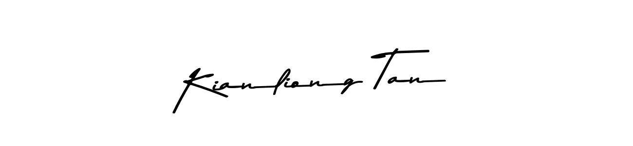 Similarly Asem Kandis PERSONAL USE is the best handwritten signature design. Signature creator online .You can use it as an online autograph creator for name Kianliong Tan. Kianliong Tan signature style 9 images and pictures png