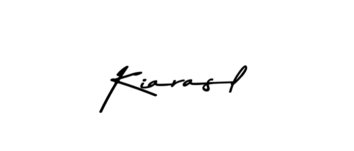 Use a signature maker to create a handwritten signature online. With this signature software, you can design (Asem Kandis PERSONAL USE) your own signature for name Kiarasl. Kiarasl signature style 9 images and pictures png
