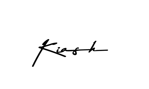 Also we have Kiash name is the best signature style. Create professional handwritten signature collection using Asem Kandis PERSONAL USE autograph style. Kiash signature style 9 images and pictures png