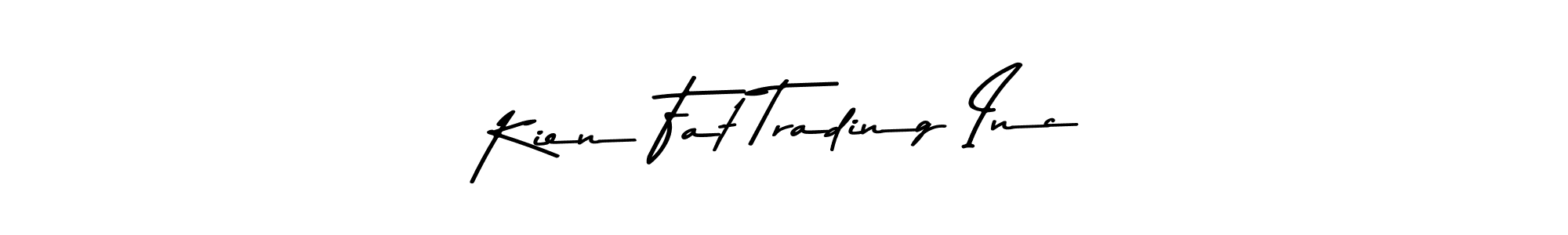 Asem Kandis PERSONAL USE is a professional signature style that is perfect for those who want to add a touch of class to their signature. It is also a great choice for those who want to make their signature more unique. Get Kien Fat Trading Inc name to fancy signature for free. Kien Fat Trading Inc signature style 9 images and pictures png