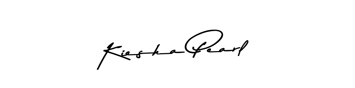 Create a beautiful signature design for name Kiesha Pearl. With this signature (Asem Kandis PERSONAL USE) fonts, you can make a handwritten signature for free. Kiesha Pearl signature style 9 images and pictures png