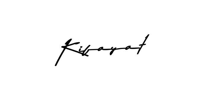 Make a beautiful signature design for name Kifayat. With this signature (Asem Kandis PERSONAL USE) style, you can create a handwritten signature for free. Kifayat signature style 9 images and pictures png