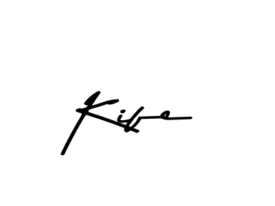 Use a signature maker to create a handwritten signature online. With this signature software, you can design (Asem Kandis PERSONAL USE) your own signature for name Kife. Kife signature style 9 images and pictures png