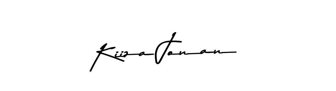 You should practise on your own different ways (Asem Kandis PERSONAL USE) to write your name (Kiiza Jonan) in signature. don't let someone else do it for you. Kiiza Jonan signature style 9 images and pictures png