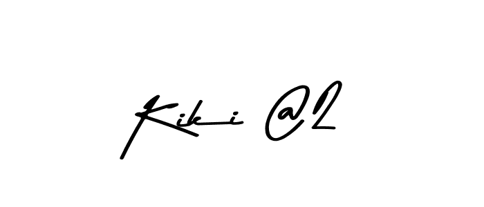 Use a signature maker to create a handwritten signature online. With this signature software, you can design (Asem Kandis PERSONAL USE) your own signature for name Kiki @2. Kiki @2 signature style 9 images and pictures png