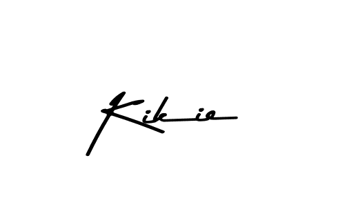 Make a beautiful signature design for name Kikie. With this signature (Asem Kandis PERSONAL USE) style, you can create a handwritten signature for free. Kikie signature style 9 images and pictures png