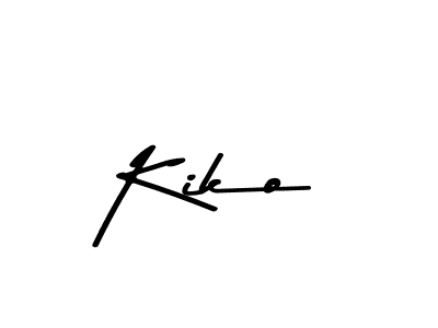 Use a signature maker to create a handwritten signature online. With this signature software, you can design (Asem Kandis PERSONAL USE) your own signature for name Kiko. Kiko signature style 9 images and pictures png