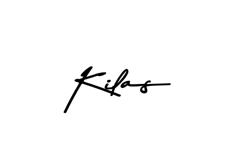 Design your own signature with our free online signature maker. With this signature software, you can create a handwritten (Asem Kandis PERSONAL USE) signature for name Kilas. Kilas signature style 9 images and pictures png