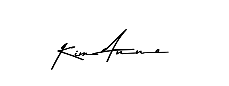 Also You can easily find your signature by using the search form. We will create Kim Anne name handwritten signature images for you free of cost using Asem Kandis PERSONAL USE sign style. Kim Anne signature style 9 images and pictures png