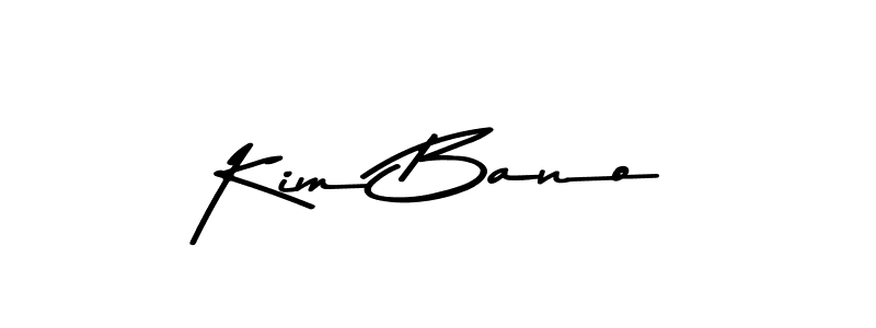 Make a beautiful signature design for name Kim Bano. Use this online signature maker to create a handwritten signature for free. Kim Bano signature style 9 images and pictures png