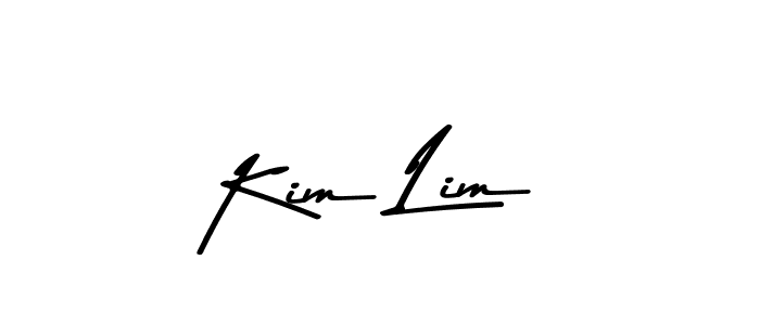 Kim Lim stylish signature style. Best Handwritten Sign (Asem Kandis PERSONAL USE) for my name. Handwritten Signature Collection Ideas for my name Kim Lim. Kim Lim signature style 9 images and pictures png