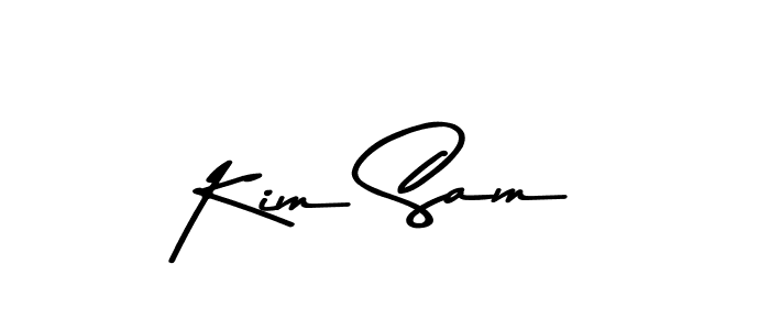 Asem Kandis PERSONAL USE is a professional signature style that is perfect for those who want to add a touch of class to their signature. It is also a great choice for those who want to make their signature more unique. Get Kim Sam name to fancy signature for free. Kim Sam signature style 9 images and pictures png