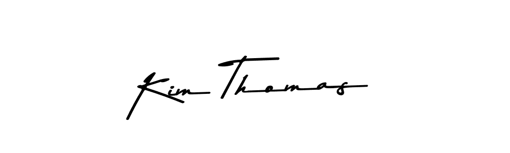 Kim Thomas stylish signature style. Best Handwritten Sign (Asem Kandis PERSONAL USE) for my name. Handwritten Signature Collection Ideas for my name Kim Thomas. Kim Thomas signature style 9 images and pictures png