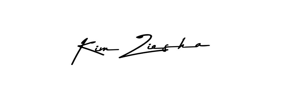 Use a signature maker to create a handwritten signature online. With this signature software, you can design (Asem Kandis PERSONAL USE) your own signature for name Kim Ziesha. Kim Ziesha signature style 9 images and pictures png