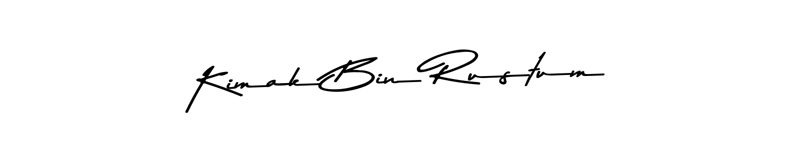 Also You can easily find your signature by using the search form. We will create Kimak Bin Rustum name handwritten signature images for you free of cost using Asem Kandis PERSONAL USE sign style. Kimak Bin Rustum signature style 9 images and pictures png