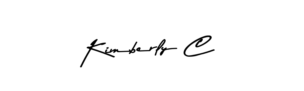 Also You can easily find your signature by using the search form. We will create Kimberly C name handwritten signature images for you free of cost using Asem Kandis PERSONAL USE sign style. Kimberly C signature style 9 images and pictures png