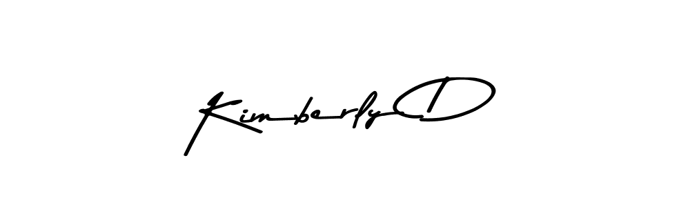 You should practise on your own different ways (Asem Kandis PERSONAL USE) to write your name (Kimberly D) in signature. don't let someone else do it for you. Kimberly D signature style 9 images and pictures png