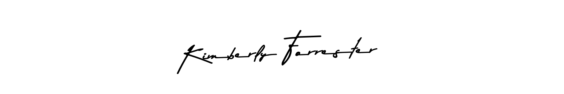 Also You can easily find your signature by using the search form. We will create Kimberly Forrester name handwritten signature images for you free of cost using Asem Kandis PERSONAL USE sign style. Kimberly Forrester signature style 9 images and pictures png