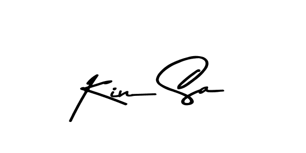 Make a short Kin Sa signature style. Manage your documents anywhere anytime using Asem Kandis PERSONAL USE. Create and add eSignatures, submit forms, share and send files easily. Kin Sa signature style 9 images and pictures png