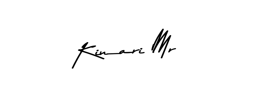 How to make Kinari Mr name signature. Use Asem Kandis PERSONAL USE style for creating short signs online. This is the latest handwritten sign. Kinari Mr signature style 9 images and pictures png