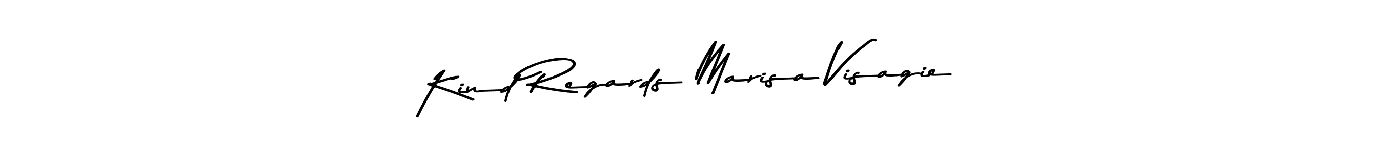 You can use this online signature creator to create a handwritten signature for the name Kind Regards Marisa Visagie. This is the best online autograph maker. Kind Regards Marisa Visagie signature style 9 images and pictures png