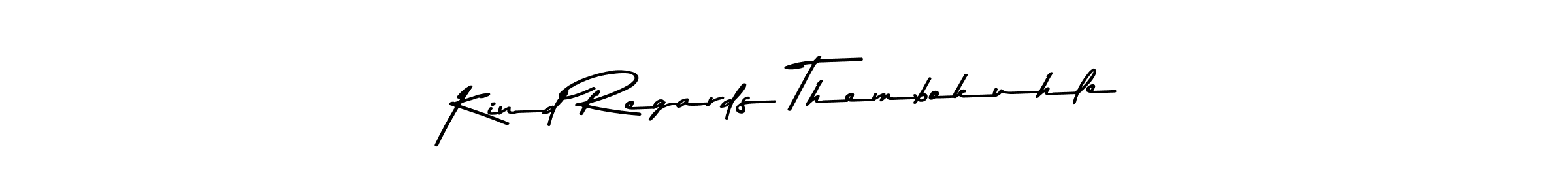 Here are the top 10 professional signature styles for the name Kind Regards Thembokuhle. These are the best autograph styles you can use for your name. Kind Regards Thembokuhle signature style 9 images and pictures png
