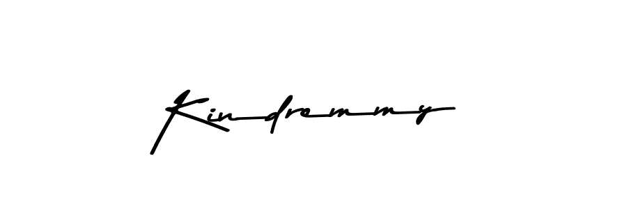 Use a signature maker to create a handwritten signature online. With this signature software, you can design (Asem Kandis PERSONAL USE) your own signature for name Kindremmy. Kindremmy signature style 9 images and pictures png