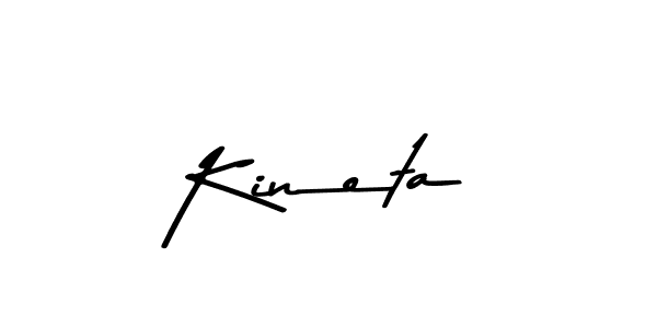 Kineta stylish signature style. Best Handwritten Sign (Asem Kandis PERSONAL USE) for my name. Handwritten Signature Collection Ideas for my name Kineta. Kineta signature style 9 images and pictures png